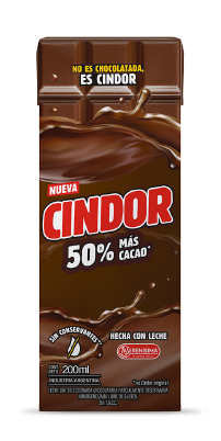 Cindor 50% más cacao 200ml